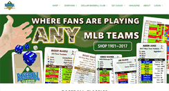 Desktop Screenshot of baseballclassics.com